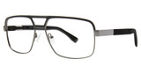 Smilen Elite Eyeglasses SMILEN ELITE 39 BLACK/GUN