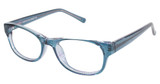 New Globe Eyeglasses L4062 Teal/TEAL