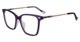 Yalea Eyeglasses VYA067 Purple 0GBC
