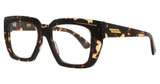 Bottega Veneta Eyeglasses BV1032O HAVANA-HAVANA-TRANSPARENT/002