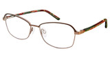 Titanium Eyeglasses CH 12143 Brown/BR