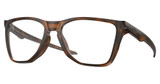 Oakley Frame Eyeglasses OX8058 THE CUT SATIN BROWN TORTOISE/805802