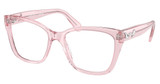 SWAROVSKI Eyeglasses SK2008 TRANSPARENT PINK/3001