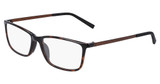 Flexon Eyeglasses FLEXON EP8014 SHINY DARK TORTOISE/240