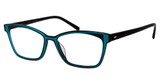 Modo Eyeglasses 6619 TURQUOISE/BLACK/TUQBK