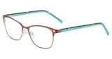 Lucky Brand Eyeglasses D120 Brown