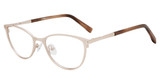 Jones New York Eyeglasses J152 Rose Gold