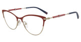 Fila Eyeglasses VFI187 Red/Silver