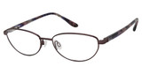 ELLE Eyeglasses EL 13489 Wine/WI