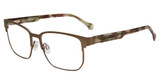 Lucky Brand Eyeglasses VLBD321 Gunmetal 0GUN