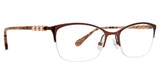 Badgley Mischka Eyeglasses Franchesca Sable/SABL
