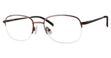 Adensco Eyeglasses AD 140 LT BROWN L/0TUI