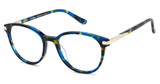 Juicy Couture Eyeglasses JU 233/G TEAL HVN/0CVT