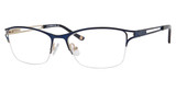 Liz Claiborne Eyeglasses L 661 BLUE GOLD/0KY2