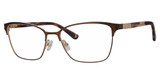 Liz Claiborne Eyeglasses L 670 BROWN/009Q
