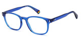 Polaroid Eyeglasses PLD D453 BLUE/0PJP