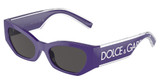 DOLCE & GABBANA KIDS Eyeglasses DX6003 PURPLE/333587