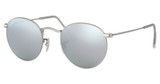 Ray-Ban RB3447 ROUND METAL MATTE SILVER/019/30