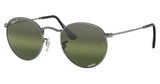 Ray-Ban RB3447 ROUND METAL GUNMETAL/004/G4
