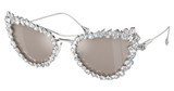 SWAROVSKI Eyeglasses SK7011 SILVER/4001AP