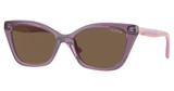Vogue Junior Sun Eyeglasses VJ2020 TRANSPARENT VIOLET/306473