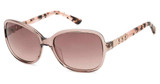 Juicy Couture Eyeglasses JU 631/G/S CRYSMAUVE/02T2