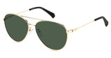 Polaroid Eyeglasses PLD 4142/G/S/X GOLDGREEN/0PEF