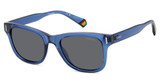 Polaroid Eyeglasses PLD 6206/S BLUE/0PJP