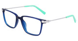 Flexon Eyeglasses FLEXON J4017 NAVY CRYSTAL/GREEN/410