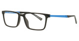 Flexon Eyeglasses FLEXON J4018 BLACK/NAVY/001