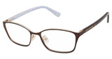 Juicy Couture Eyeglasses JU 308 MTT BROWN/0YZ4