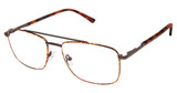 Perry Ellis Eyeglasses PE 480 RED DEMI/2