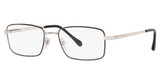 Sferoflex Eyeglasses SF2271 SILVER BLACK/526