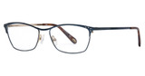 Safilo Emozioni Eyeglasses EM 4382 BLUE GOLD/0KY2