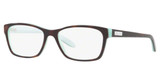 Ralph Eyeglasses RA7039 SHINY HAVANA ON ACQUAMAR/601