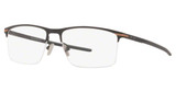 Oakley Frame Eyeglasses OX5140 TIE BAR 0.5 SATIN LIGHT STEEL/514003