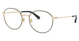 DOLCE & GABBANA Eyeglasses DG1322 GOLD/BLACK/1334