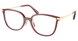 COACH Eyeglasses HC6214D TRANSPARENT BURGUNDY/5721