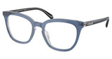COACH Eyeglasses HC6222U TRANSPARENT BLUE/5787