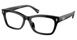 Ralph Eyeglasses RA7154U SHINY BLACK/5001