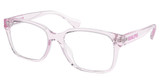 Ralph Eyeglasses RA7155U SHINY TRASPARENT LILLA/6121
