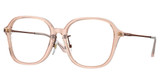 Vogue® Eyeglasses VO5467D TRANSPARENT PEACH/2954