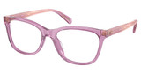 COACH Eyeglasses HC6235F TRANSPARENT AMETHYST/5823