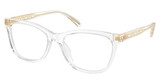 COACH Eyeglasses HC6235U TRANSPARENT CLEAR/5111