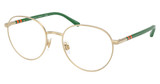 Polo Eyeglasses PH1236 SEMISHINY PALE GOLD/9211