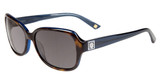 Anne Klein Eyeglasses AK7017 NAVY/414