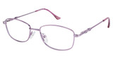 New Globe Eyeglasses L5163 Lavender/LAVENDER