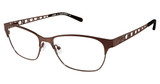 Alexander Collection Eyeglasses Alondra Brown/BROWN