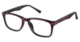 New Globe Eyeglasses L4071-P Purple Grain/PURPLE GRAIN