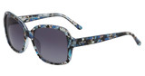 Bebe Eyeglasses BB7195 Blue Floral/400